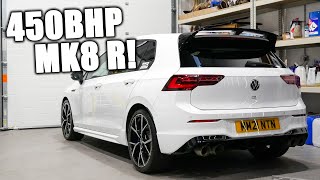 This 450BHP Stage 2 MK8 Golf R is INSANE [upl. by Manlove]