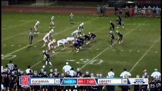 From the play action pass Libertys 7 Braylin Scott scores on a 26 yard TD reception [upl. by Aiem]