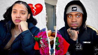 BREAKUP PRANK ON VALENTINES DAY SHE SAID SHE’S PREG😱 [upl. by Auqinimod]