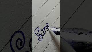 how to write print handwriting writting handwriting handwriter art shorts [upl. by Arrac782]