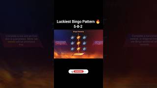 Luckiest Bingo Pattern 🔥MLBB shorts mlbb mlbbxkof97 [upl. by Neeliak]