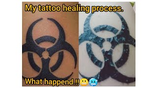 My tattoo healing process [upl. by Johann]