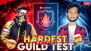 EVARONY IS LIVE👻GARENA FREE FIRE💀GUILD TEST LIVEfreefire totalgaming freefirelive [upl. by Dibrin]