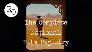 The Entire National Film Registry in 35 Minutes [upl. by Atinnor]