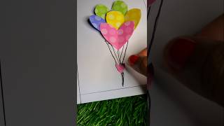 handmade greeting card tutorial simple greeting card and beautifulcardmaking shortsyoutubeshorts [upl. by Atiram143]