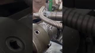 Grinding operation of a gear shaft [upl. by End]