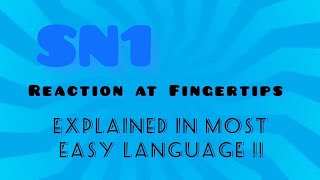 SN1 reaction Mechanism Fully Explained in detail  Organic Chemistry [upl. by Anasor]