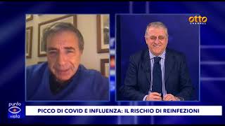 Picco di covid e influenza il prof Ciccozzi festeggiamo ma con prudenza [upl. by Flan]