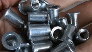 HOW TO INSTALL NUTSERT INSERT threaded insert demo fasteners australia [upl. by Adlei]