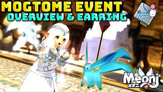 FFXIV New Moogle Tome Event  Overview amp Emerald Carbuncle Earring Showcase [upl. by Euqinaj]