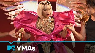 Nicki Minaj Performs “Majesty” “Barbie Dreams” “Ganja Burn” “FeFe”  MTV VMAs  Live Performance [upl. by Mariande]