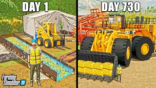 I SPENT 2 YEARS BUILDING A GOLD MINE WITH 0 AND A SKIDSTEER [upl. by Huang]