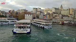 İstanbul Galata Köprüsü 25112024 [upl. by Bettine]