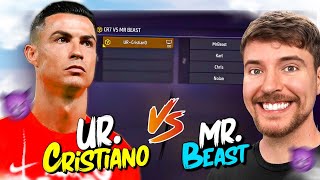 Cr7 Vs Mr Beast In Free Fire 💀 Op 1 Vs 4 Clash Squad Battle 😱 [upl. by Ruhl424]