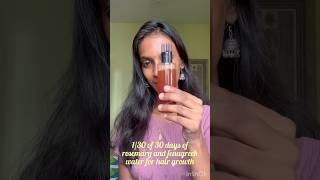 Day 1 of 30 Using rosemary and fenugreek water for hair growthhaircarehairgrowthbrowngirlmallu [upl. by Mavra]