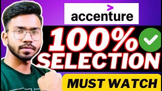 Crack Accenture Interview Round🔥 100 SELECTION ✅ [upl. by Raamal]