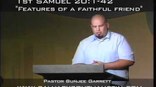 quotThe Features of a Faithful Friendquot 1 Samuel 20142 [upl. by Fransis915]