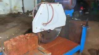 Red stone cutting machine Laterite stone cutting machine FABKER India’s No1 brand [upl. by Aicatsana]