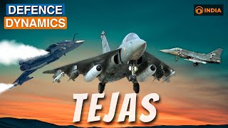 LCS Tejas Mk1A 45 gen allweather multirole fighter aircraft  Defence Dynamics [upl. by Lednyc]