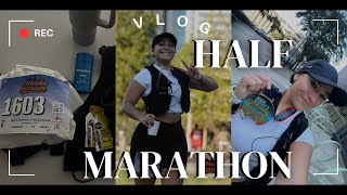 HOUSTON HALF MARATHON 2024 VLOG  EXPO AND RACE DAY [upl. by Sacha850]