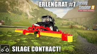 Silage Bale Contract amp Spreading Lime Erlengrat 7 Farming Simulator 19 Alpine Expansion Timelapse [upl. by Yllaw]