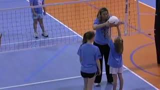 Cilene Drewnick Drills for Beginner Volleyball Players [upl. by Dorej]