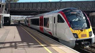 On test 720 519 leaves Lichfield Trent Valley after opening and shutting doors [upl. by Nathanial]