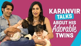 Karanvir Bohra talks about his adorable twins  TV Interview  Pinkvilla [upl. by Arta986]