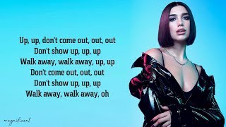 Dua Lipa  Dont Start Now Lyrics [upl. by Onin]