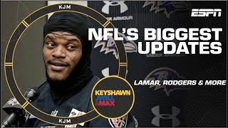 Is there COLLUSION surrounding Lamar Jackson’s future 😳  KJM [upl. by Nnil536]