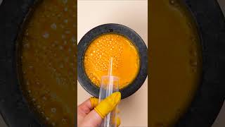 shorts Orange FACE MASK Challenge Luxury asmr satisfying facemask [upl. by Ainecey932]