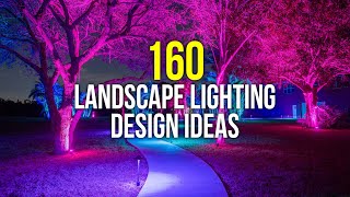 160 Landscape Lighting Ideas  Slideshow [upl. by Assirod]