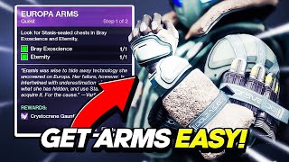 How To Complete Europa Arms Quest Fast amp Easy  Destiny 2 Beyond Light [upl. by Nnyleimaj]