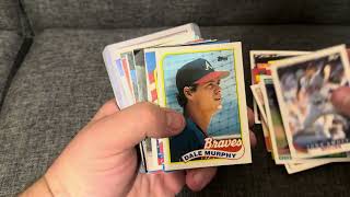 Braves and HOF baseball card lot [upl. by Wren]