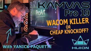 Yanicks Huion Kamvas Pro 19 Review [upl. by Aninaj]