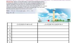 44 Using Corresponding Parts of Congruent Triangles CPCTC [upl. by Shirley341]