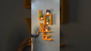 📦 DIY Cardboard Wall Decor Stunning Storage Solution 🌿✨ [upl. by Perzan]