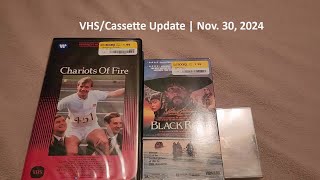 VHSCassette Update  November 30 2024 [upl. by Antonietta]