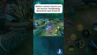 Dyroth bukan tandingan benedetta spell kolam shorts mobilelegends benedetta [upl. by Giarla]