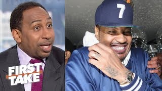 Carmelo Anthony could change his legacy by joining the Lakers – Stephen A  First Take [upl. by Nike177]