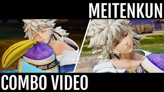 Kof XV  Meitenkun  Basic Combo Video [upl. by Ailem]