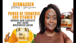 Honest Review  Organic Turmeric  Vitamin C Moisturizing AntiAging Cream [upl. by Asilegna]