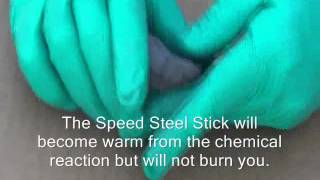 WearCon Speed Steel Repair Stick HowTo [upl. by Lehsreh]