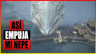 God War PC  Así empuja Jormungandr el puente del Lago de los 9 más espectacular con cam libre [upl. by Hwang20]