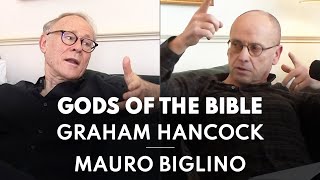 Gods of the Bible  Graham Hancock talks with Mauro Biglino [upl. by Colbye]