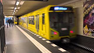 UBahn Berlin — H01 consist 5033 departing Bernauer Str U8 [upl. by Einwat]