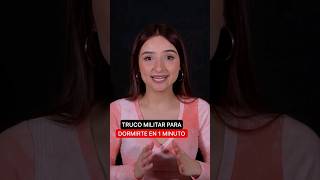 Truco militar para dormirte en 1 minuto EveRojoVideos [upl. by Filahk]