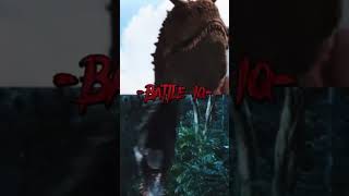 Disney carnotaurus vs Indominus Rex Shockzilla09 viral battles jurassicpark jurassicpark fyp [upl. by Enywad]