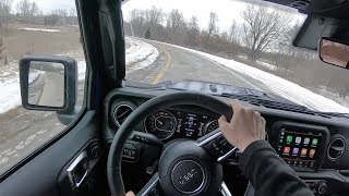 2019 Jeep Wrangler Unlimited Sahara 4dr 4x4  POV Test Drive Binaural Audio [upl. by Frazer338]