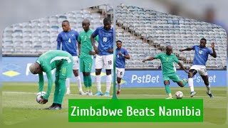 AFCON 2025 Zimbabwe Triumphs 10 Against Namibia  Match Highlights [upl. by Namra]